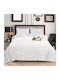 My Home Luxury Sherpa Blanket Super Double 220x240cm White