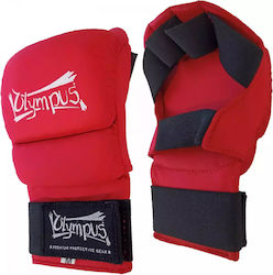 Olympus Sport Jiu-jitsu Защитни ръкавици Red 303520