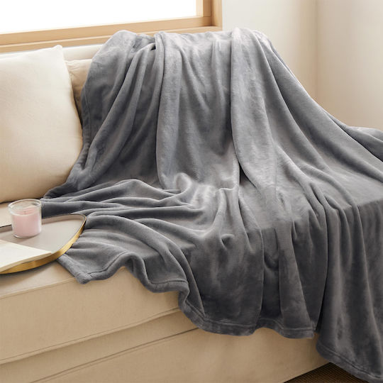 Astron Italy Πολυθρόνας Π130xΜ160cm Light Grey