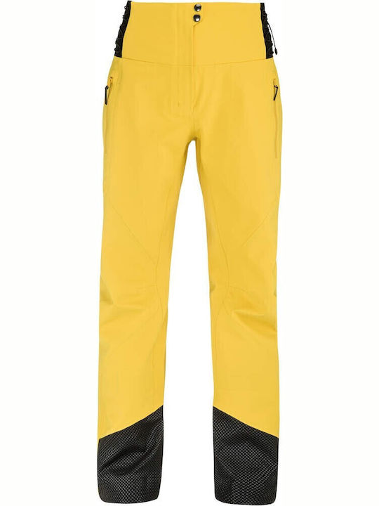 Head 824711 Γυναικείο Παντελόνι Σκι & Snowboard Soft Shell Κίτρινο