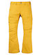 Burton Gore-tex 14991109702 Men's Trousers for Ski & Snowboard Yellow