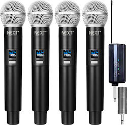 Next GS-554 4pcs Wireless Handheld Microphone