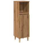 vidaXL Bathroom Cabinet L30xW30xH100cm Oak