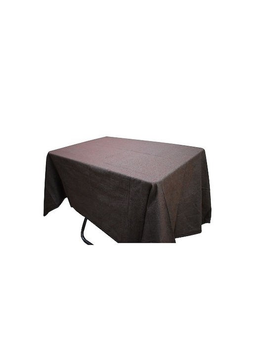 Chios Hellas Tablecloth Cotton Coffee 140x180cm