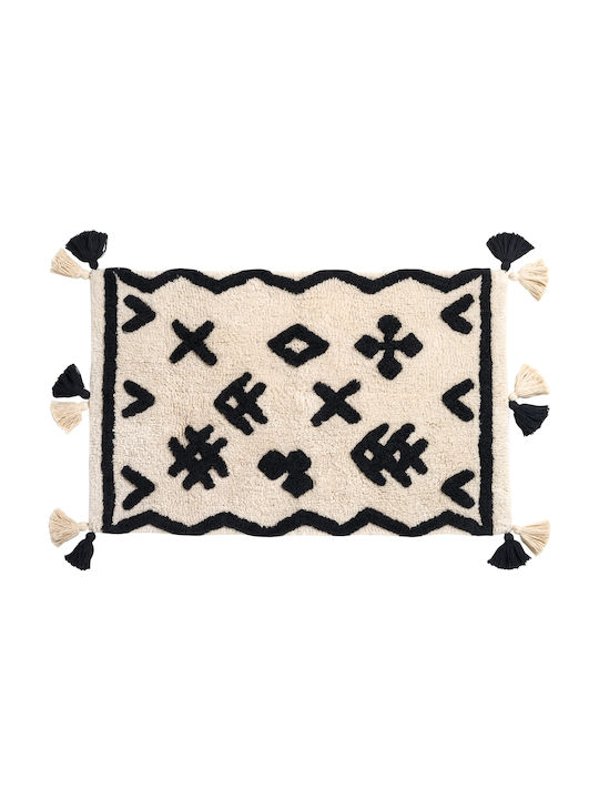 Das Home Non-Slip Bath Mat Cotton 0768 42075080...