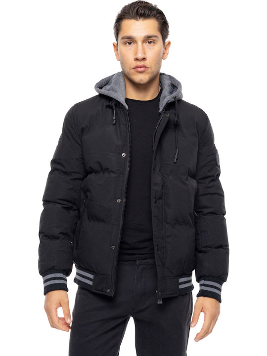 Biston Jacke Bomber Schwarz
