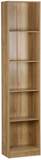 Bookcase Toccata Sonoma 40x24x180cm