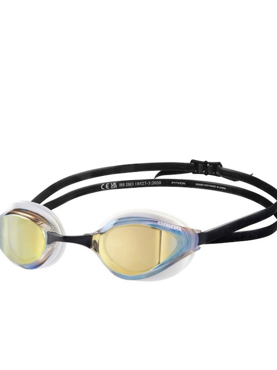 Arena Python Swimming Goggles Adults White