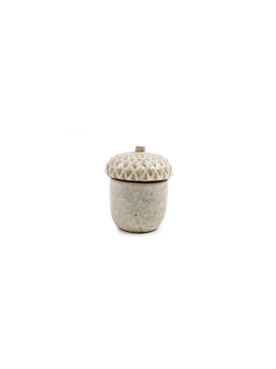Atmosphera Decorative Space made of Ceramic Material 8x8cm 1pcs