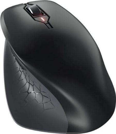 Cherry Stream Comfort Ασύρματο Εργονομικό Ποντίκι Μαύρο