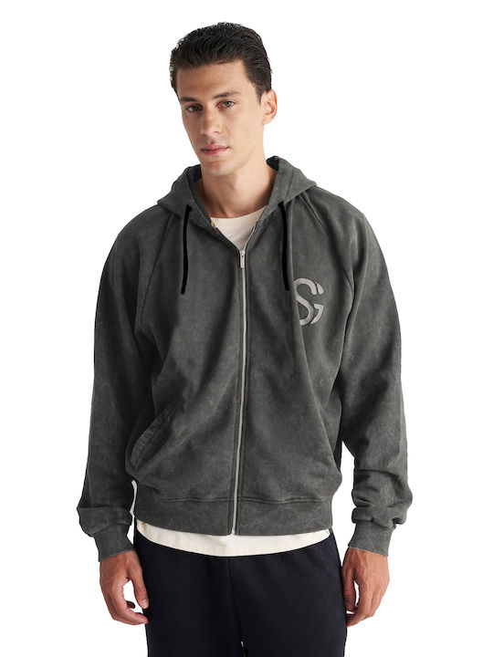 Staff Sweatshirt with Hood Black