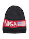 Nasa Kids Beanie Knitted Black