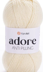 YarnArt Knitting Yarn Acrylic Yellow 280m 100gr