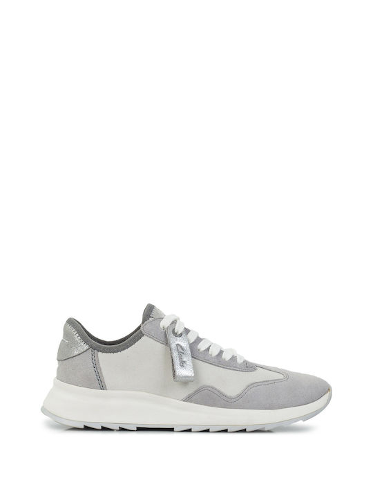 Clarks Damen Sneakers Gray