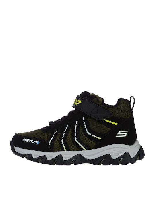 Kids Sneakers High with Scratch Black