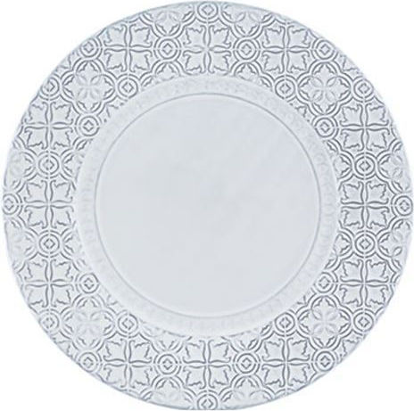 Bordallo Pinheiro Christmas Plate Ceramic White