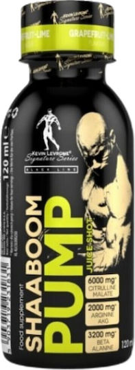 Kevin Levrone Black Line Shaaboom Pump Shot Ειδικό Συμπλήρωμα Διατροφής 120ml Lemon Grapefruit