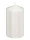 Christmas White Candle 12x7cm