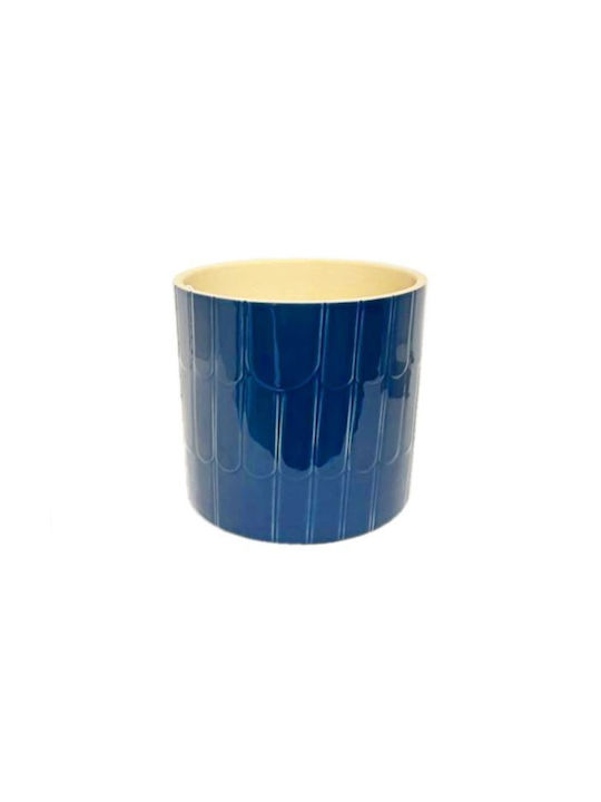 Fankon Flowers Planter Blue 20x20x16cm.