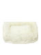 Glee Parallelogram Sofa Dog Bed White 50x38cm