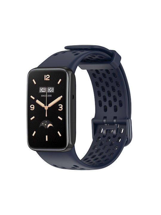 Breathable Λουράκι Σιλικόνης Μπλε (Smart Band 7 Pro)