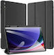 Dux Ducis Domo Flip Cover Μαύρη (SAMSUNG Tab S10 Plus)