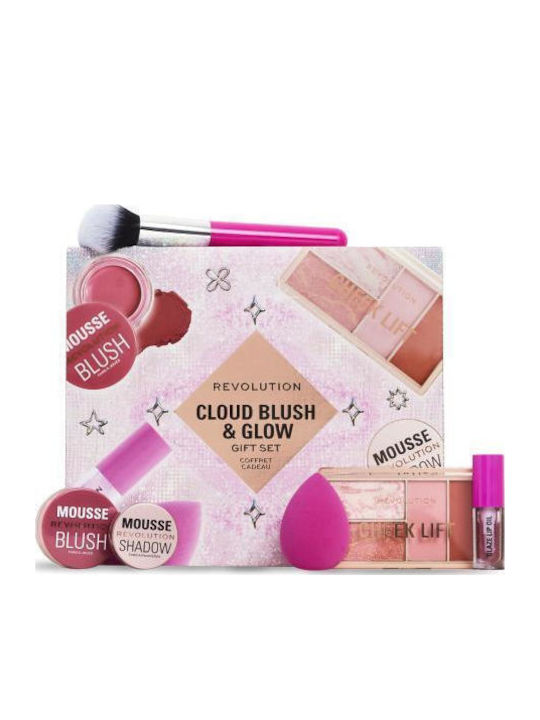 Revolution Beauty Cloud Blush & Glow Gift Set Makeup Palettes & Sets for the Face 6 Pieces