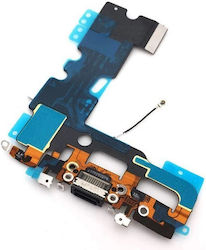 Ladestation Kopfhörerbuchse Mikrofonkabel iPhone 7 Plus Schwarz Ladestation Kopfhörerbuchse Mikrofonkabel iPhone 7 Plus Schwarz