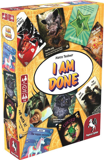 Board Game I Am Done for 2-5 Players 8+ Years Old (EN) Pegasus Spiele
