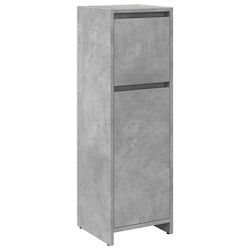 vidaXL Bathroom Cabinet L30xW30xH95cm Gray