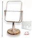 ForHome Schminkspiegel Tischgerät 15.5x30cm