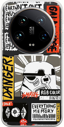 Star Wars Stormtrooper Xiaomi 14 Ultra 5g Гъвкав TPU Прозрачен Силикон