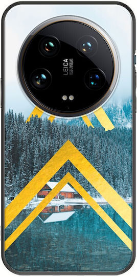 Lake House Xiaomi 14 Ultra 5g Черен TPU Черен Силикон