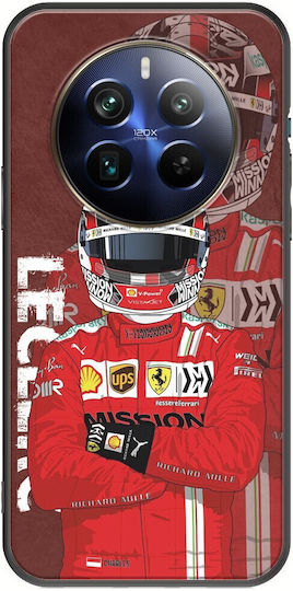 Formula 1 Charles Leclerc Realme 12+ 5g Black TPU Black Silicone