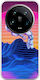 Neon-Astronaut Xiaomi 14 Ultra 5G Flexibles TPU Transparentes Silikon