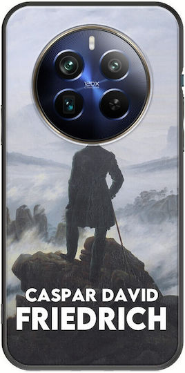 Caspar David Friedrich Realme 12+ 5g Black TPU Black Silicone