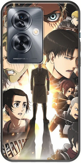 Attack On Titan Oneplus Nord N30 Se 5g Black Tpu Μαύρη Σιλικόνη