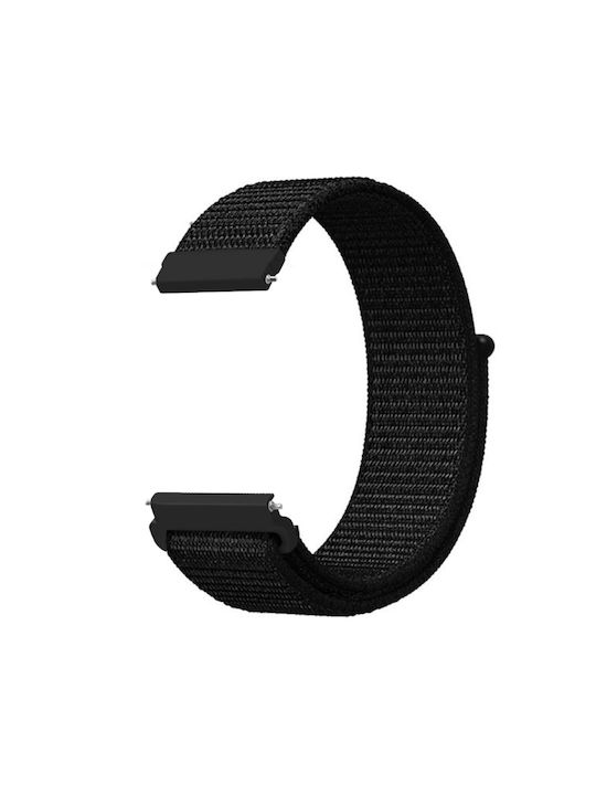 Armband Stoff Schwarz (Redmi Watch 5 Active / Watch 5 Lite)