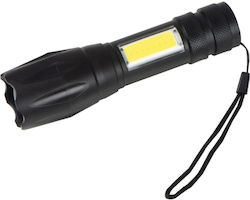 Rechargeable LED Flashlight 3 Modes Y13.5xø3.4cm Rechargeable LED Flashlight 3 Modes Y13.5xø3.4cm
