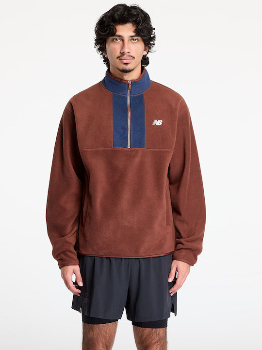 New Balance Sweatshirt Fleece Rich Oak