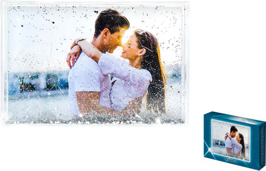 Κορνίζα Τρισδιάστατη Shake ''silver'' 10x15 Ασημί