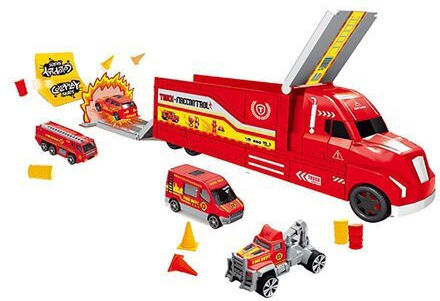 Blabla Toys City Track Fire Truck