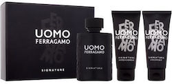 Salvatore Ferragamo Uomo Signature Ανδρικό Σετ με Eau de Parfum και Shower Gel