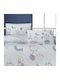 Beauty Home Baby-Kissenbezüge-Set Γκρι, Λιλά 35x45cm