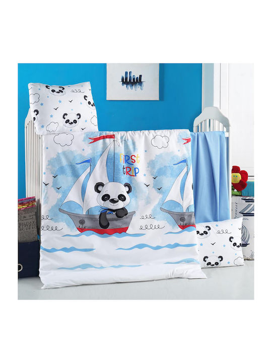Beauty Home Baby Cotton Pillowcases Set Light B...