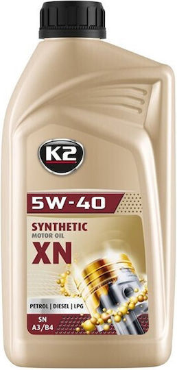 K2 XN Synthetisch,Polyester/Cotton/Leather Autopflegeöl 5W-40 1Es