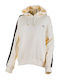 Sartoria Larissa Women's Sweatshirt Hooded Ecru