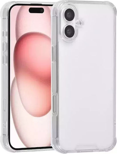 Tuniq Back Cover Σιλικόνης Διάφανο (iPhone 16 Plus)