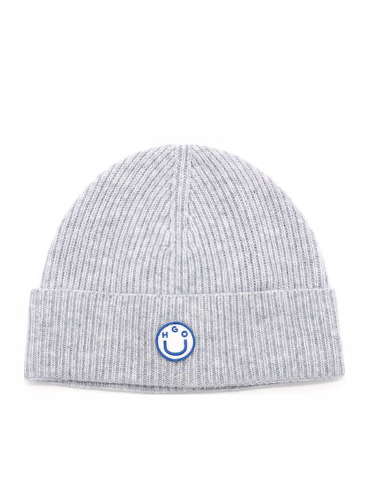 Beanie Masculin Căciulă Tricotat în culoarea Gri