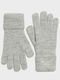 Superdry Unisex Knitted Gloves Gray